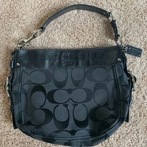 Black Coach Hobo Bag